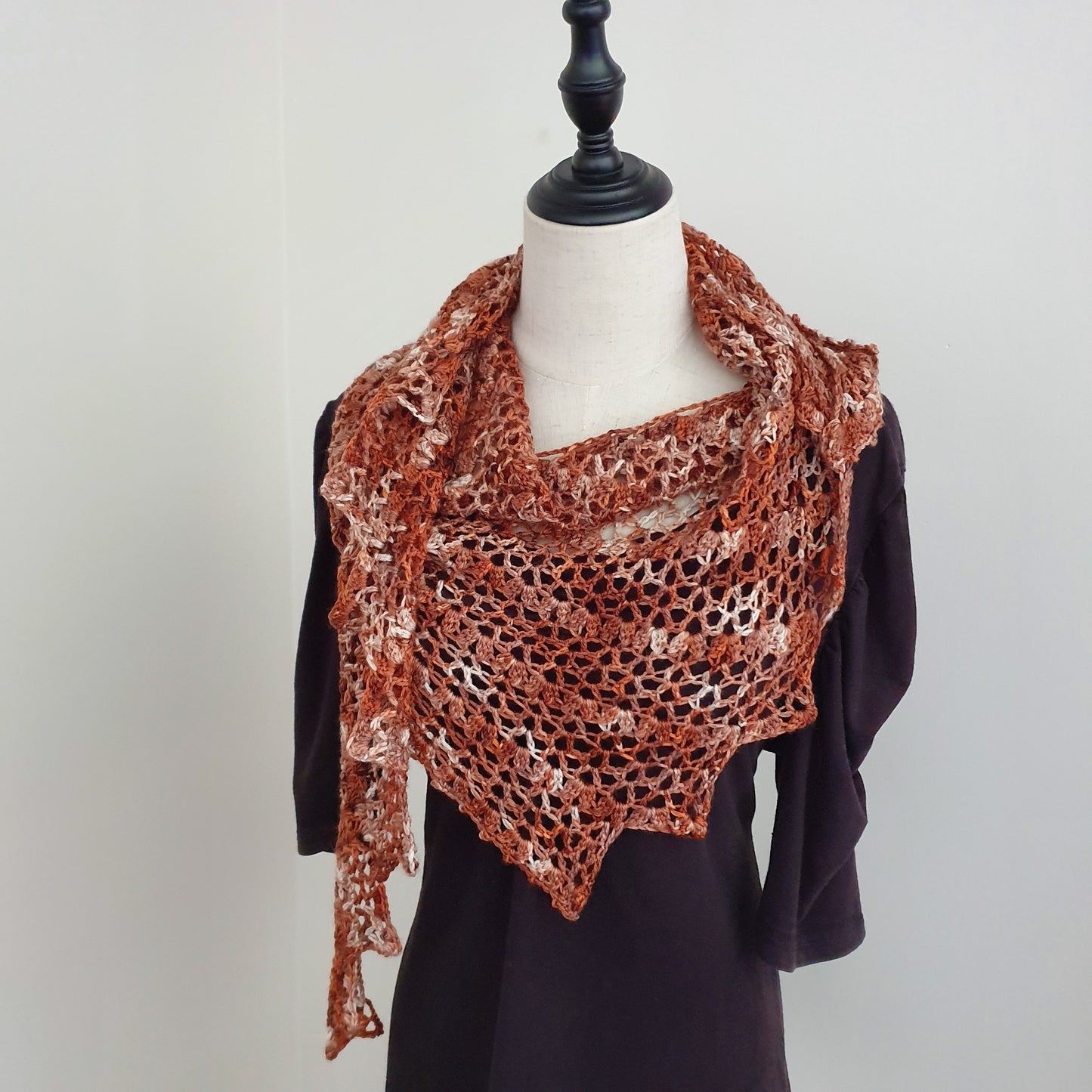 Tendril Shawlette - 100% Merino