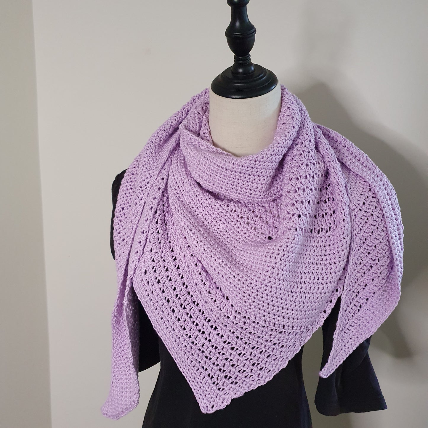 Wisteria Shawl - 50% Cotton / 50% Bamboo Blend
