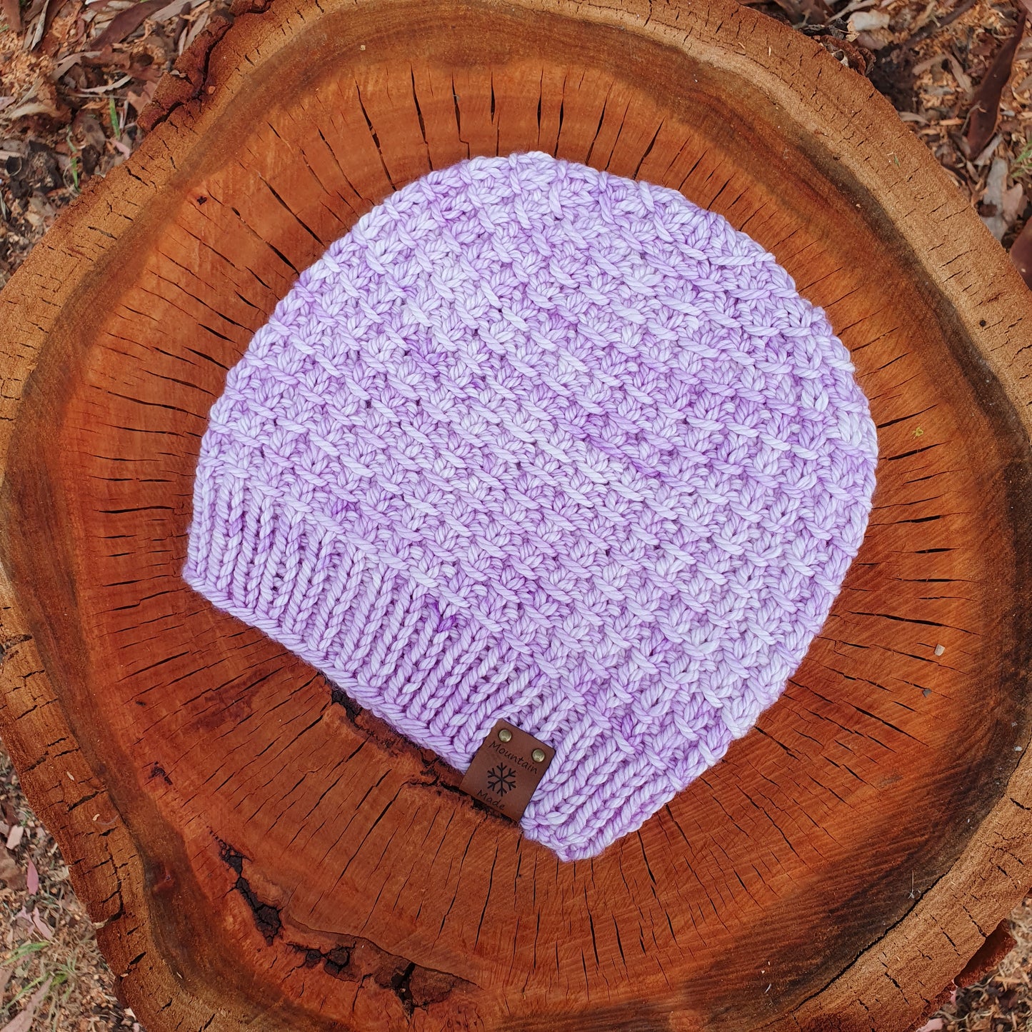 Snowy Slouch Beanie - 100% Merino