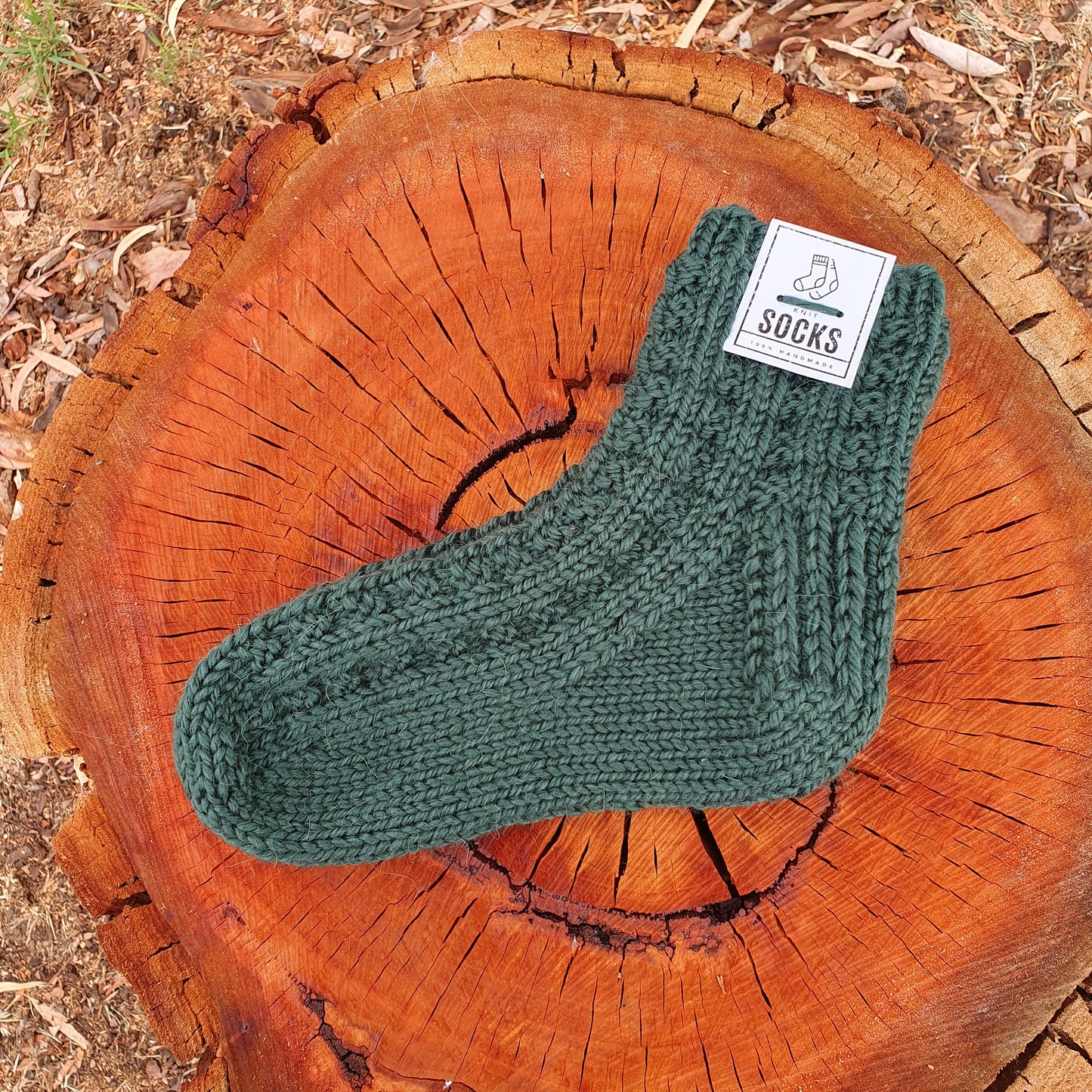 Slipper Socks - Wool/Alpaca Blend