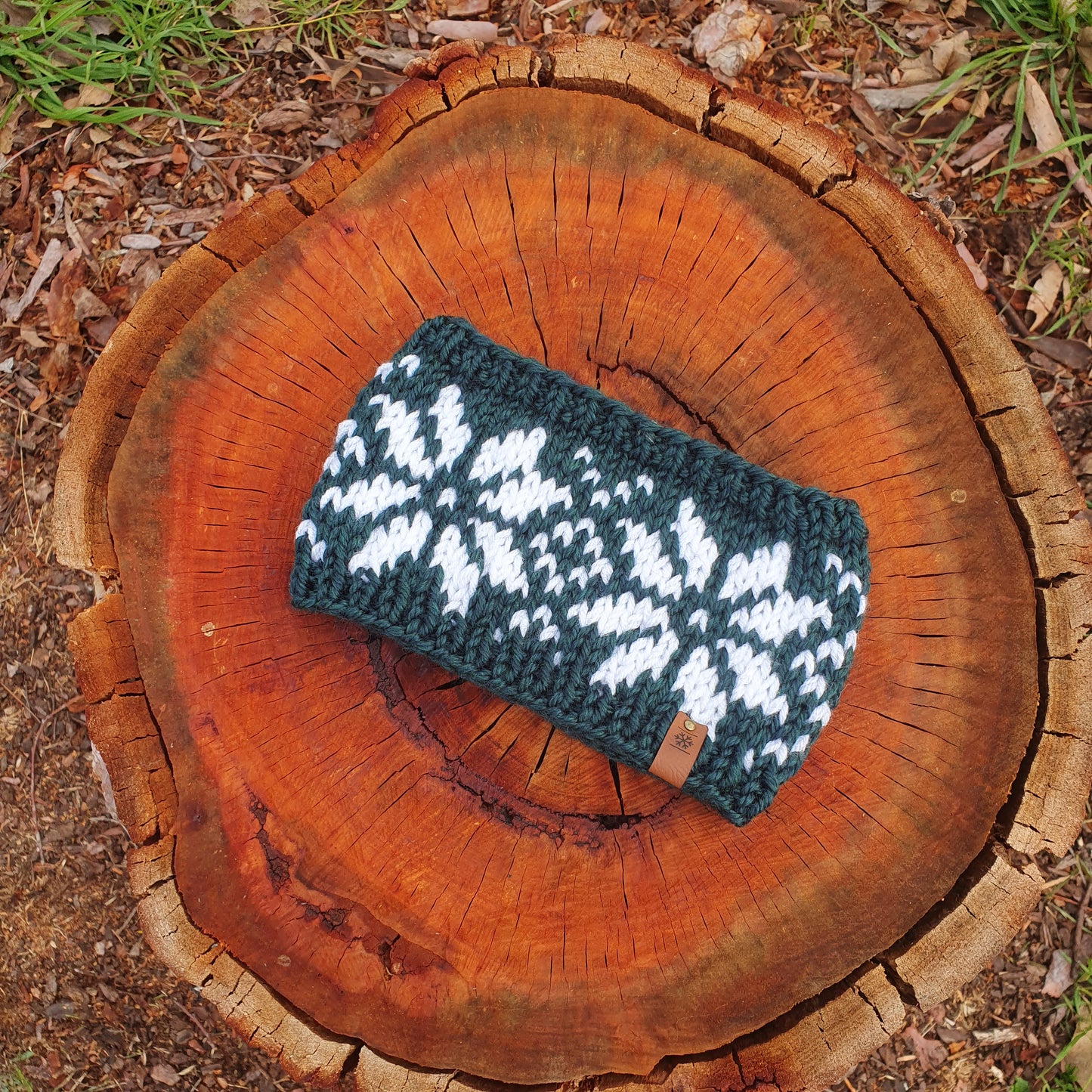 Snowflake Headband - Wool Blend