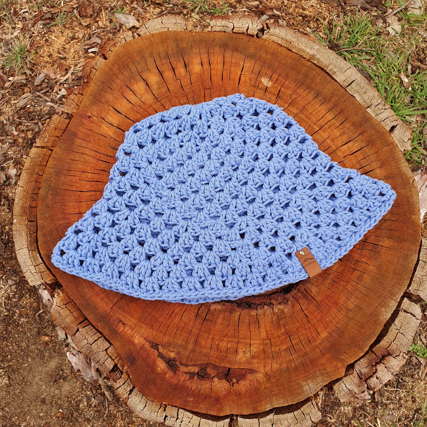 Bucket Hat - 100% Cotton - Cornflower Blue