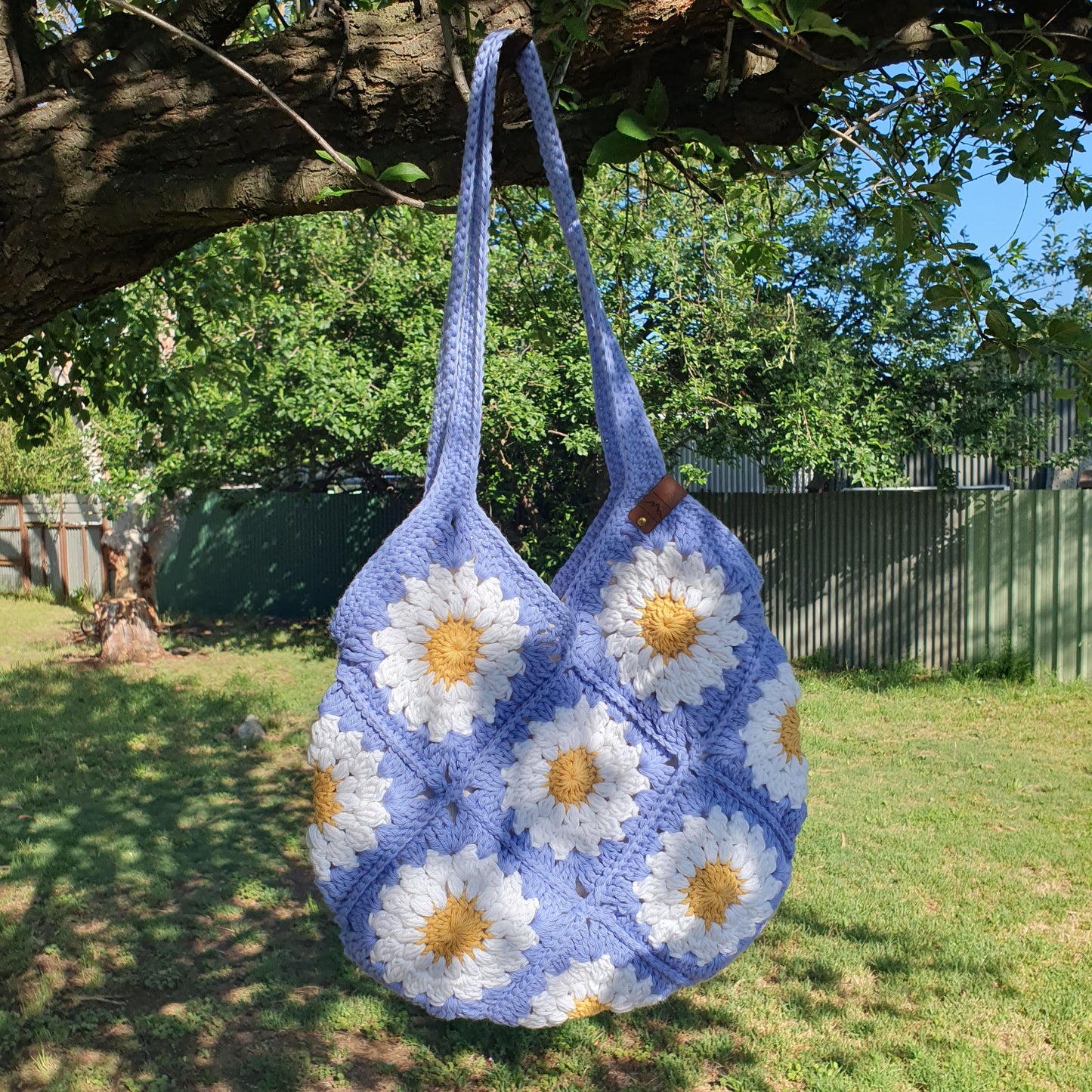 Daisy Bag - Cotton Blend, Cotton Fabric Lined