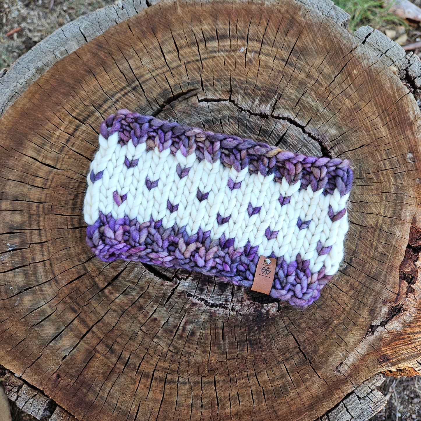 Snowfall Headband - 100% Merino