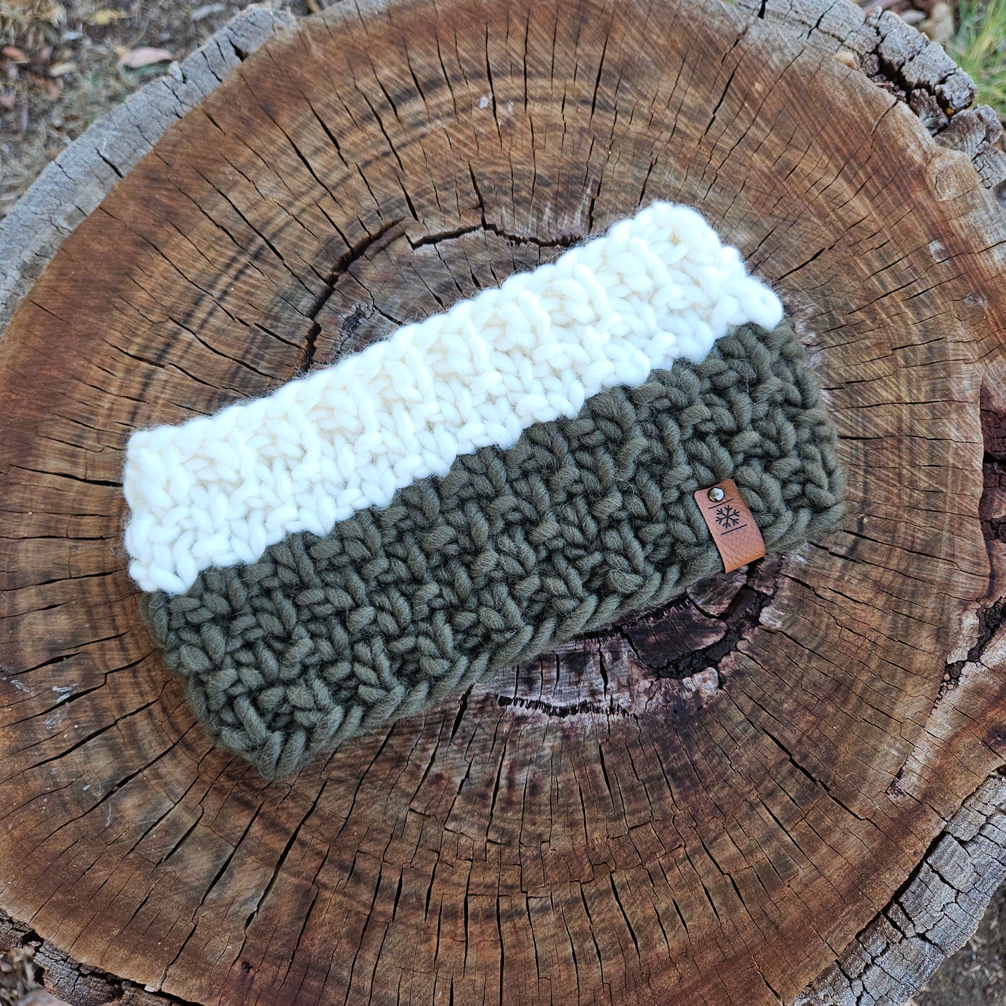 Textured Headband - 100% Wool