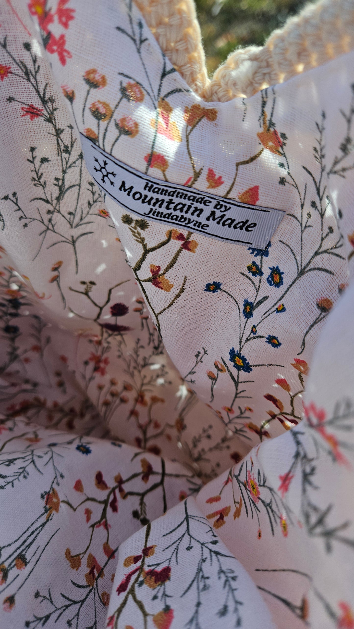 Sunflower Bag - 100% Cotton, Fabric Lined