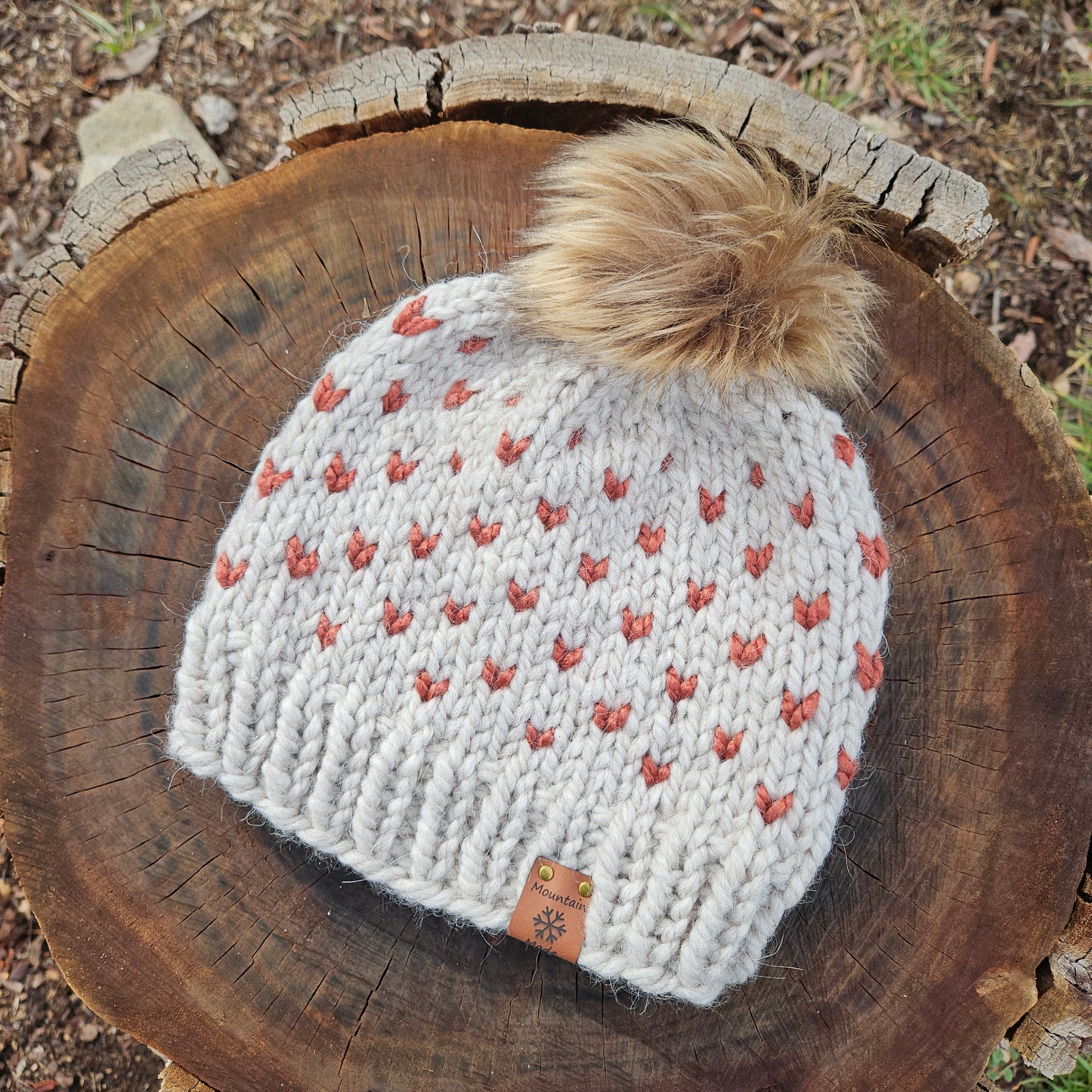 Snowfall Beanie - Wool / acrylic blend