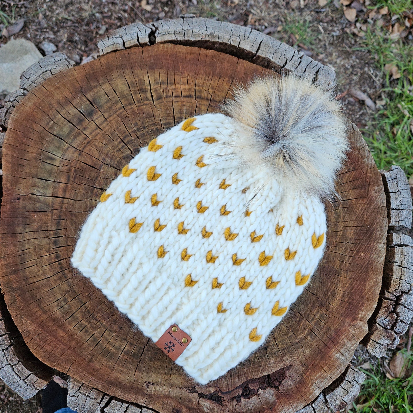 Snowfall Beanie - Wool / acrylic blend