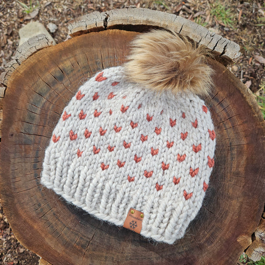 Snowfall Beanie - Wool / acrylic blend