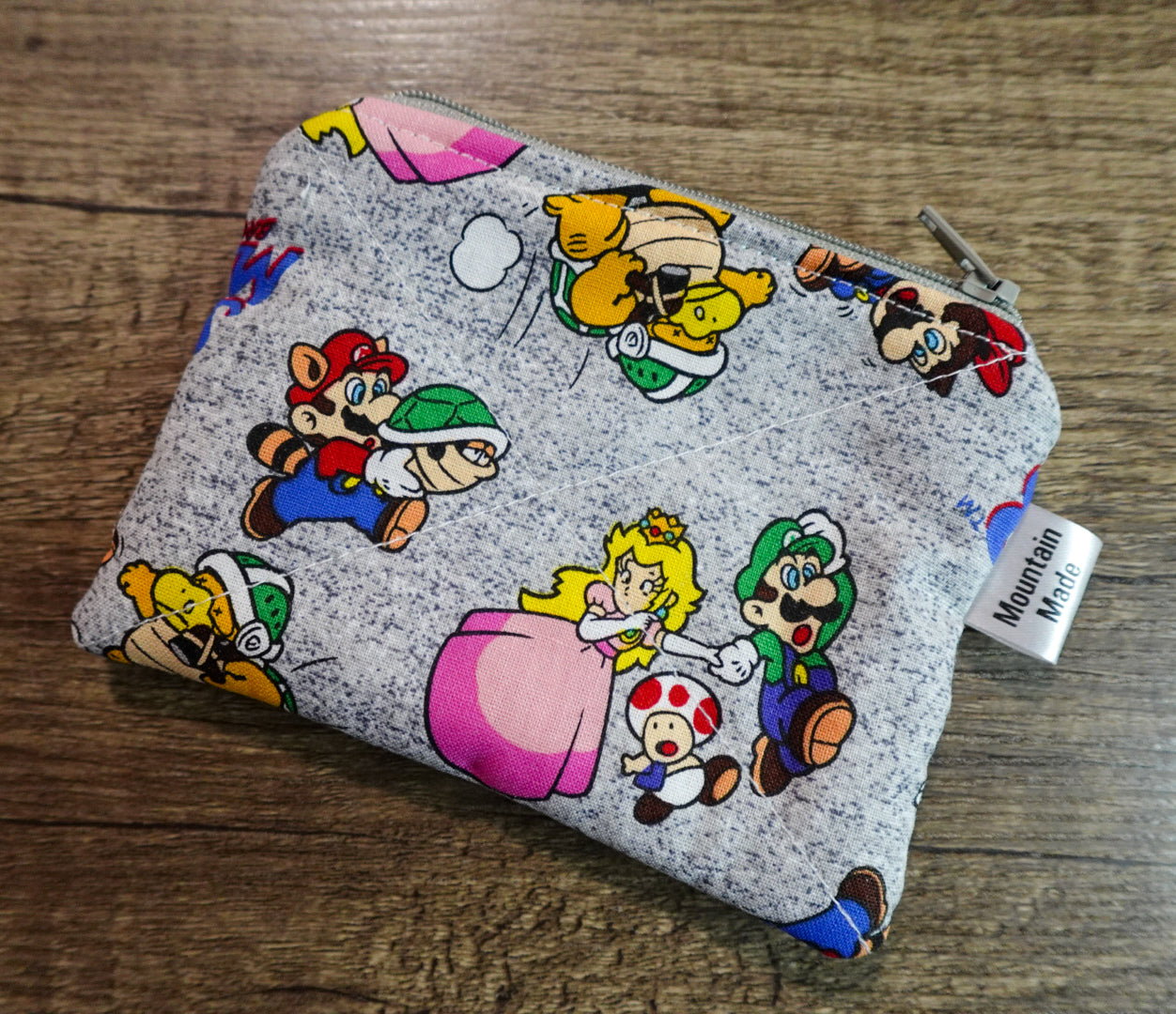 Small Zipper Pouch - Super Mario