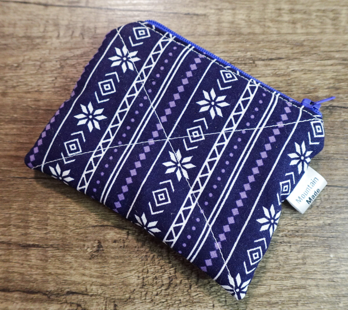 Small Zipper Pouch - Nordic Snowflake