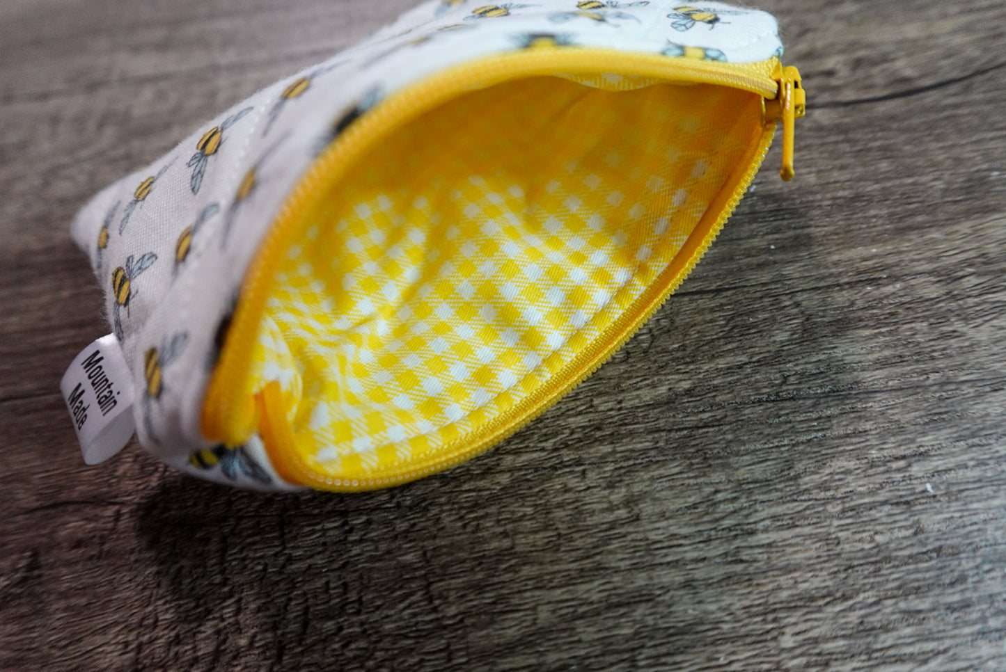 Small Zipper Pouch - Bees