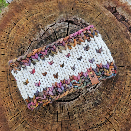 Snowfall Headband - 100% Merino