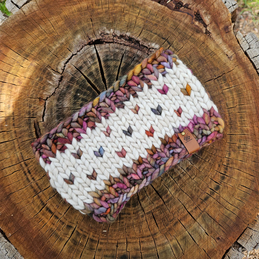 Snowfall Headband - 100% Merino